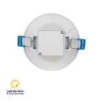 چراغ سقفی توکار 7 وات پرتونورتوس مدل فینو - تصویر 4